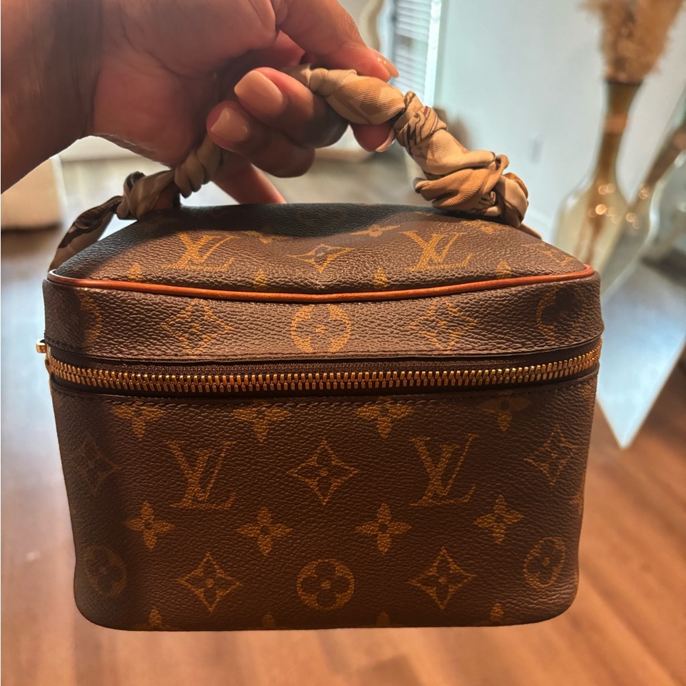Louis Vuitton Brown Monogram Toiletry Bag